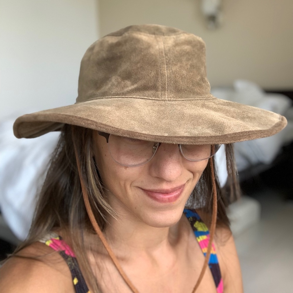 Barney’s New York Suede Bolero Hat